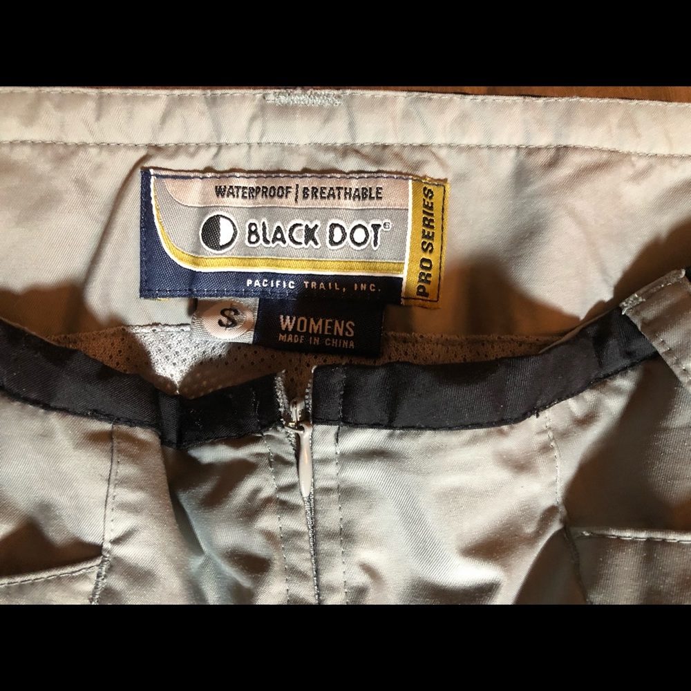 Women’s Black Dot Snow Pants (S)